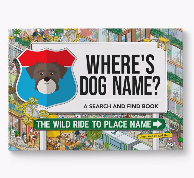 Personalised Shorkie Book: Where's Dog Name? Volume 3
